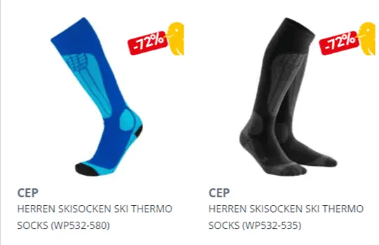 CEP Ski Thermo Herren Skisocken