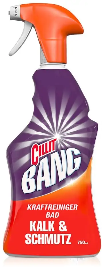 CILLIT BANG Kraftreiniger Bad Kalk & Schmutz 750ml ab 1,83 € inkl. Prime-Versand (7,55 € für 4 Stück)
