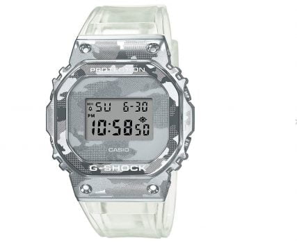 Casio G Shock Quarzuhr Limited Edition Skeleton Camouflage GM 5600SCM 1ER