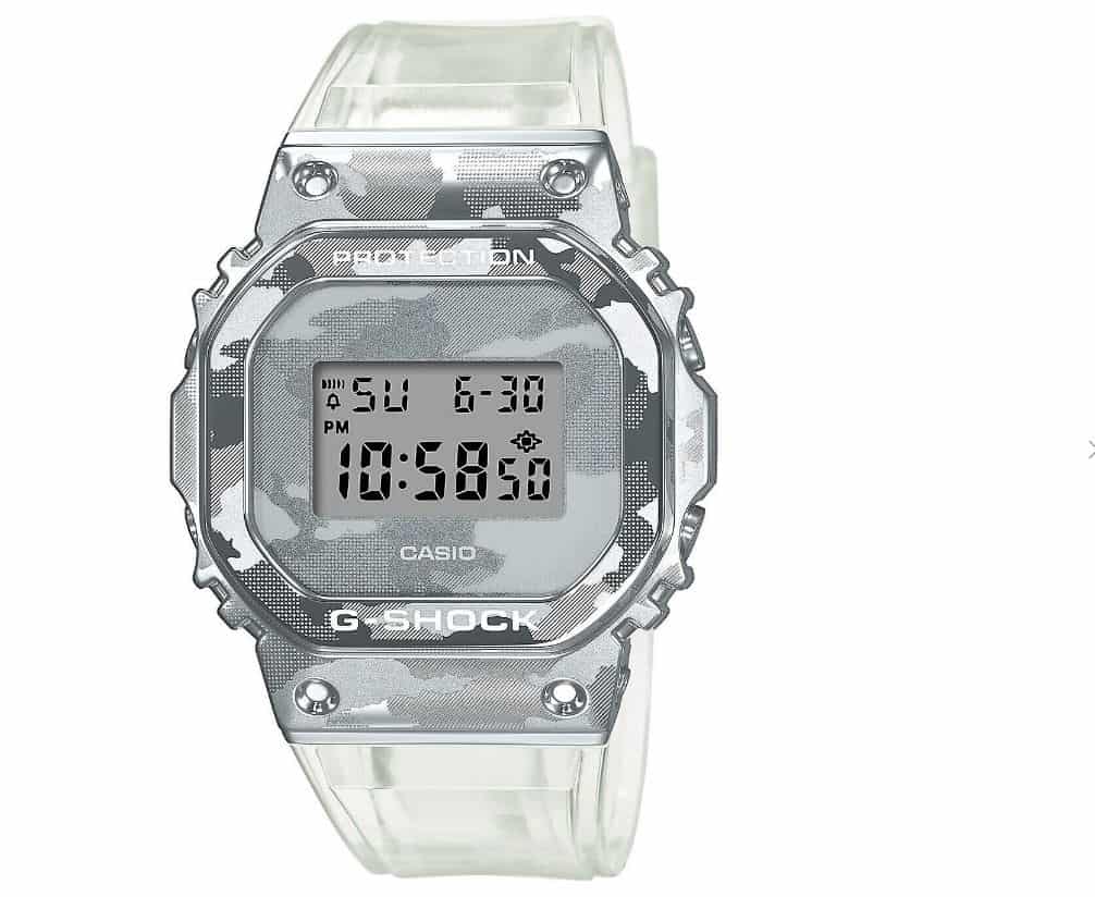 Casio G Shock Quarzuhr Limited Edition Skeleton Camouflage Gm 5600Scm 1Er