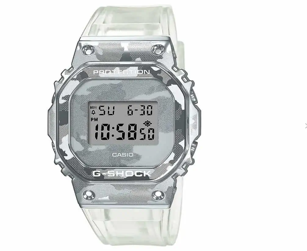 Casio G-Shock Quarzuhr Limited Edition Skeleton Camouflage GM-5600SCM-1ER (43 mm) für 79,95 € inkl. Versand statt 104,90 €