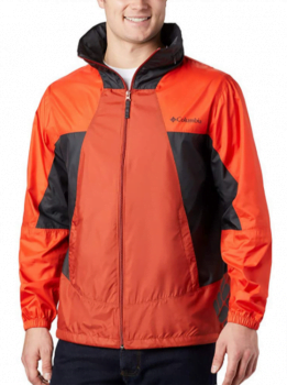 Columbia Herren Windbreaker Outdoor Regen Jacke Point Park