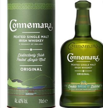 Connemara Original getorfter Single Malt Irish Whiskey mit Geschenkverpackung mit rauchigen Aromen Vol ml Einzelflasche er Pack Amazon de Lebensmittel Getraenke