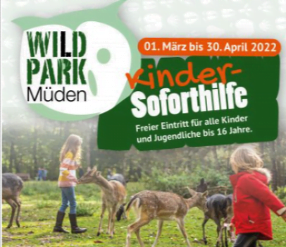 Die Wildpark Mueden Kinder Soforthilfe Wildpark Mueden