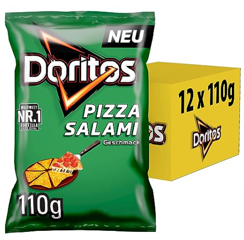 Doritos Pizza Salami – Tortilla Nachos 12 x 110g ab 12,85 €