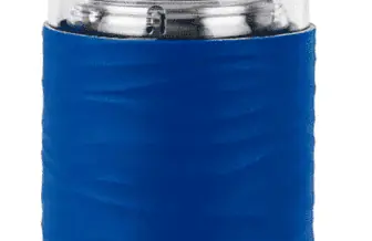 Emsa N20805 Tea Mug Teebecher aus doppelwandigem Glas   04 Liter   herausnehmbares Sieb   BPA Frei
