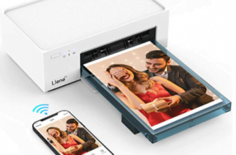 Fotodrucker Smartphone Liene 10X15 WiFi Sofortbilddrucker fuer PC iPhone Andriod Tintenpatronen und