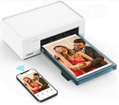 Fotodrucker Smartphone Liene 10X15 WiFi Sofortbilddrucker fuer PC iPhone Andriod Tintenpatronen und