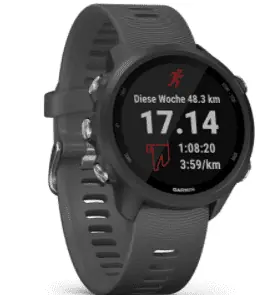 Garmin Forerunner 245 – GPS Laufuhr mit individuellen Trainingsplaenen speziellen Lauffunktionen und