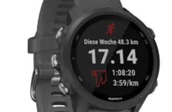 Garmin Forerunner 245 – GPS Laufuhr mit individuellen Trainingsplaenen speziellen Lauffunktionen und