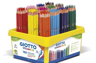 Giotto Schoolpack 526600 Buntstifte 192 Stück   Amazon.de  Bürobedarf Schreibwaren