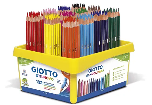 Giotto Schoolpack 526600 Buntstifte 192 Stück   Amazon.de  Bürobedarf Schreibwaren