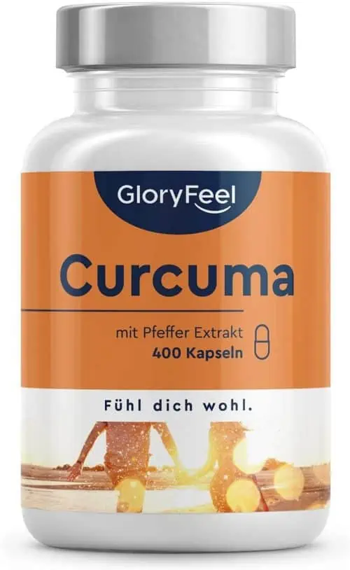 GloryFeel Kurkuma ab 15,17 € inkl. Prime-Versand