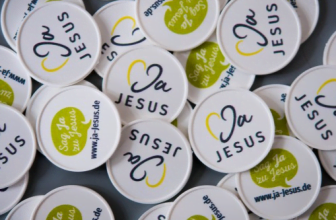 Ja Jesus Einkaufswagenchip   Zum Weitergeben   Advent Verlag Lueneburg