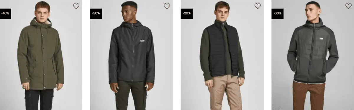 Jack & Jones Sale: Bis zu 70 % + 20 % Extra-Rabatt