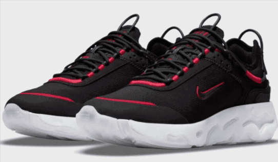 Nike React Live Black Anthracite Sport Red White Running Bei Snipes Bestellen