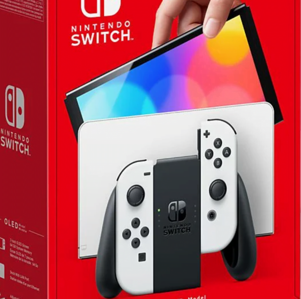 Nintendo Switch Oled Modell Weiss Spielekonsole Kaufen Saturn