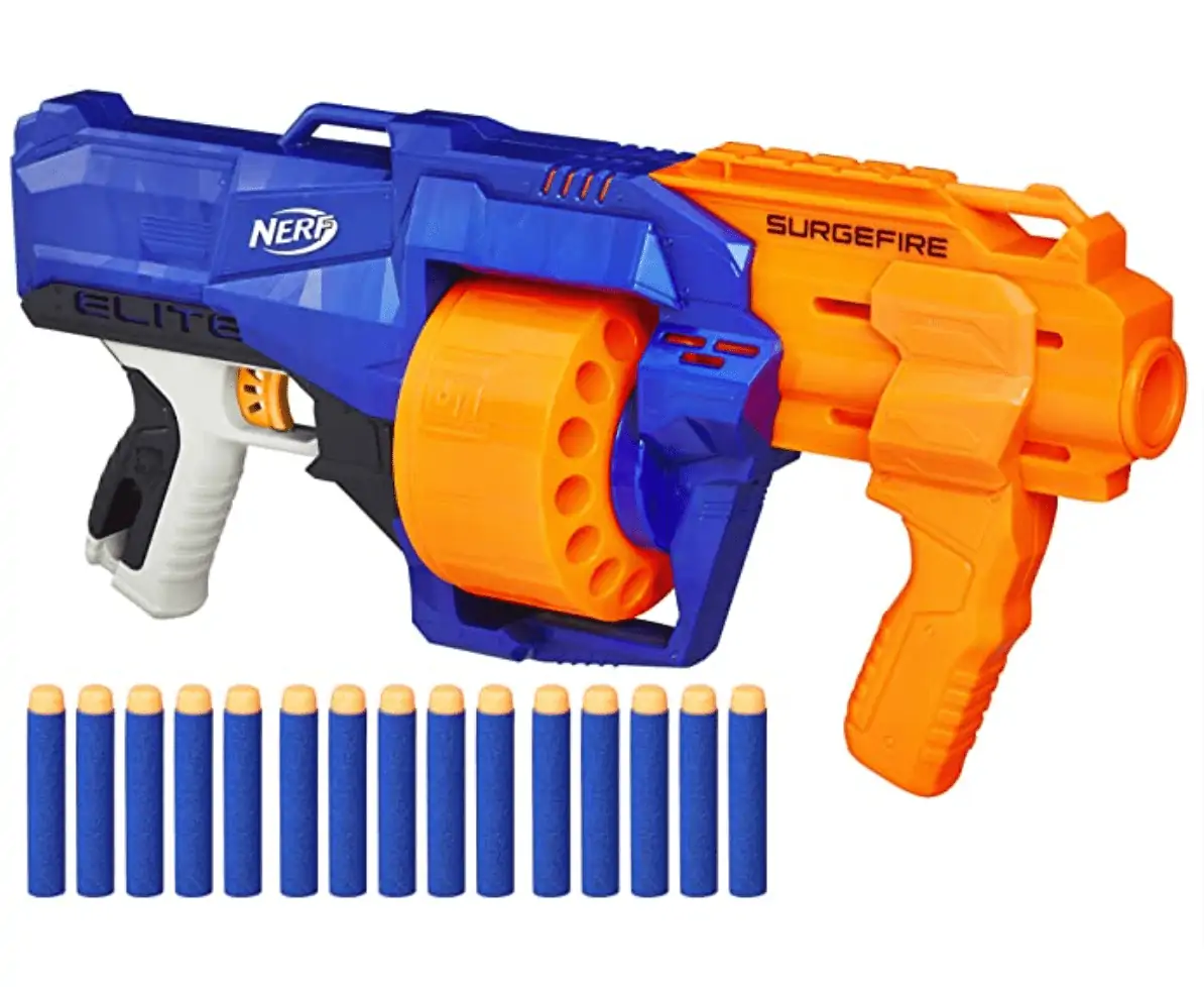 Nerf N-Strike Elite Surgefire für 12,75 € inkl. Prime-Versand (statt 32,95 €)