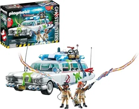 Playmobil Ghostbusters 9220 Ecto-1 mit Licht- und Soundeffekten