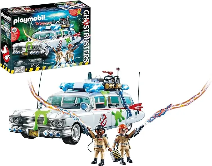 Playmobil Ghostbusters 9220 Ecto-1 Mit Licht- Und Soundeffekten