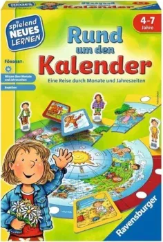 Ravensburger 24984 - Rund um den Kalender Lernspiel