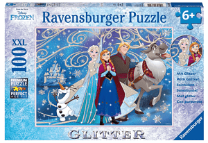 Ravensburger Kinderpuzzle 13610 Frozen Glitzernder Schnee Disney Frozen Puzzle Fuer Kinder Ab 6 1