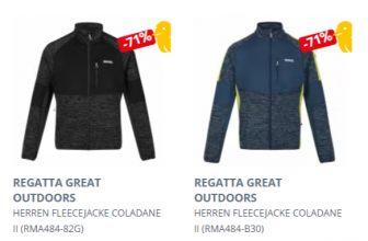 Regatta Herren Fleecejacke Coladane II e1646761419987