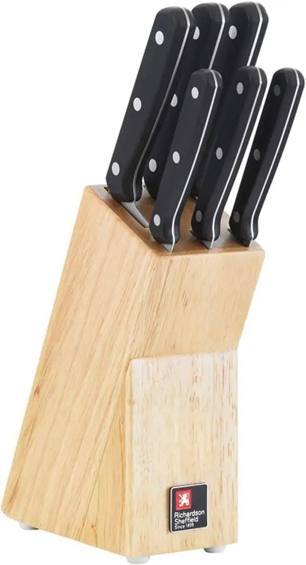 Richardson Sheffield CUCINA Messerblock 6-teilig für 18,30 € inkl. Prime-Versand