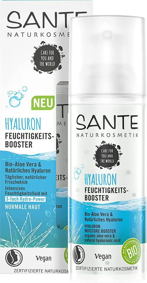 Sante Naturkosmetik Hyaluron Feuchtigkeitsbooster ab 5,69 € inkl. Prime-Versand
