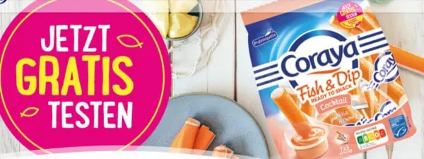 Coraya Fish & Dip Gratis Testen (100 % Cashback)