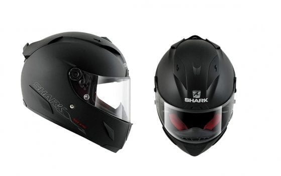 Shark RACE R PRO BLANK Mat Integralhelm