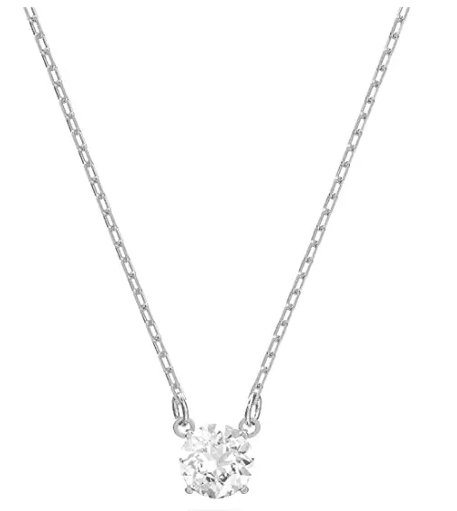 Swarovski Attract 5408442 Rhodinierte Damenhalskette für 31,00 € inkl. Prime-Versand