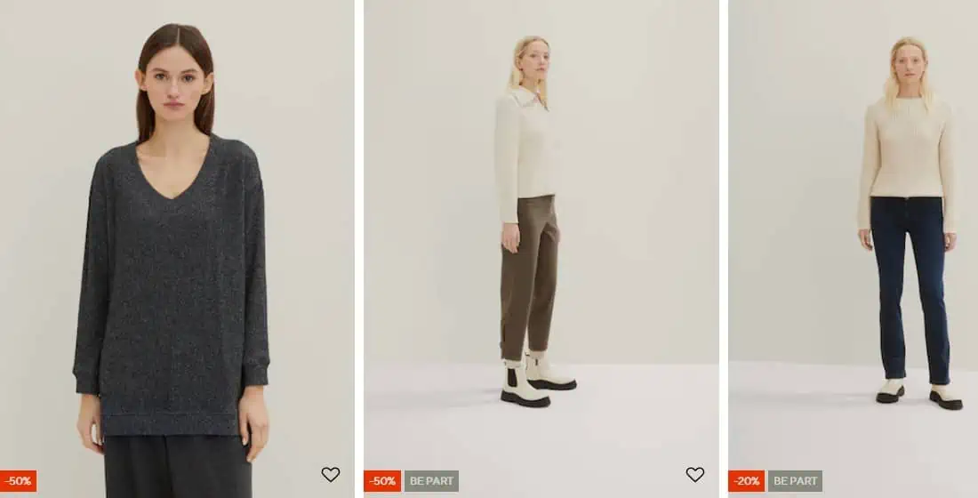 Tom Tailor mit bis zu 50 % Rabatt + 25 % Extra-Rabatt auf alle Sale-Artikel (Club Members)