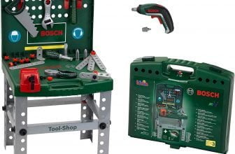 Theo Klein 8676 Tool Shop mit Bosch Akkuschrauber e1646563052484