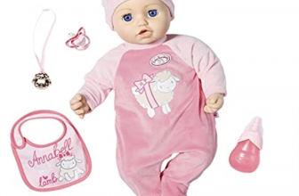 Zapf Creation 706299 Baby Annabell Annabell 43 cm weiche Puppe mit 8 lebensechten Sound und Beweg