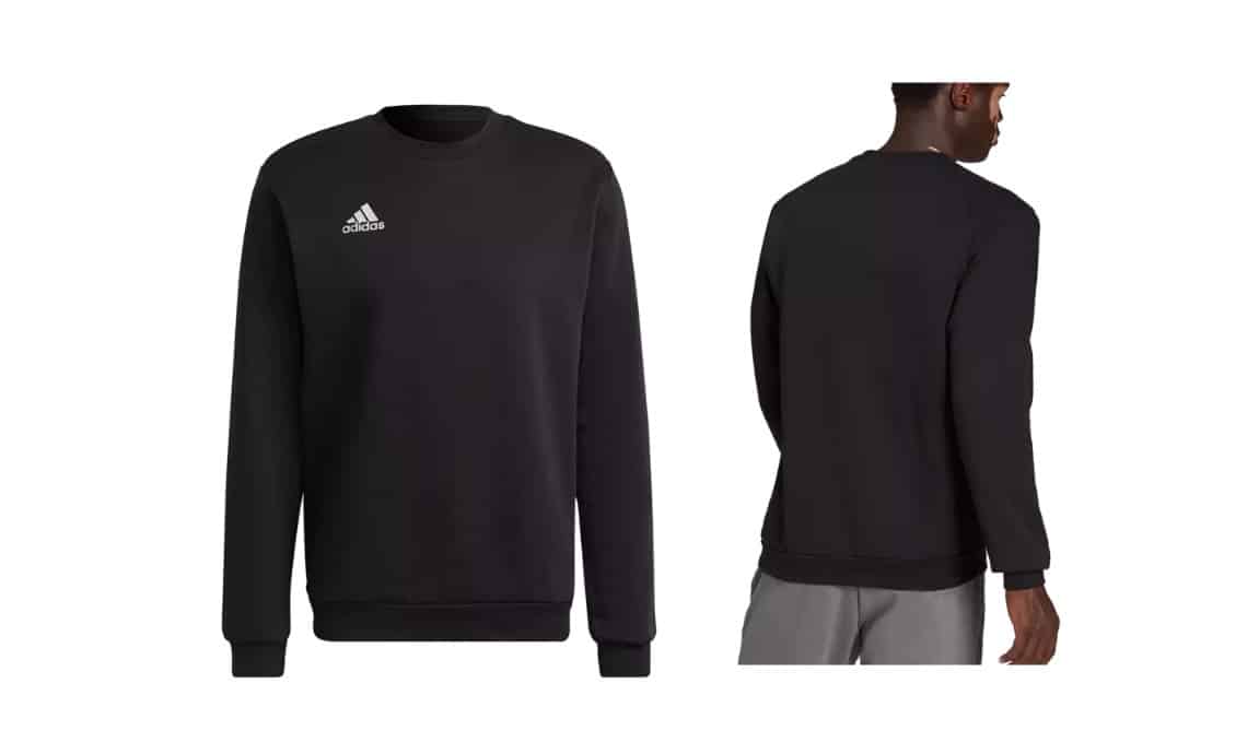 Adidas Freizeitpullover Entrada 22 Schwarz