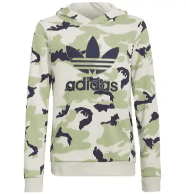 adidas Camo Kinder Hoodie für 26,00 € inkl. Versand statt 37,00 €