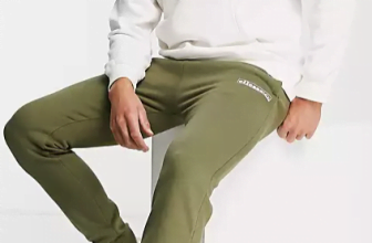 ellesse – Jogginghose in Khaki mit Logo   ASOS 1