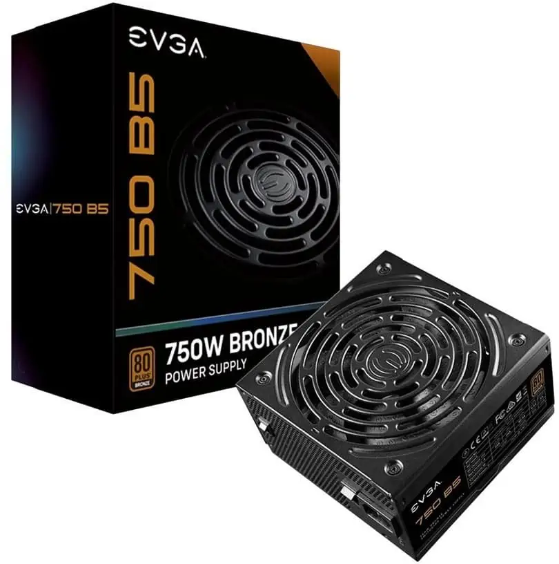 EVGA 750 B5 (80+ BRONZE) 750 Watt Netzteil für 55,94 € inkl. Versand statt 71,99 €