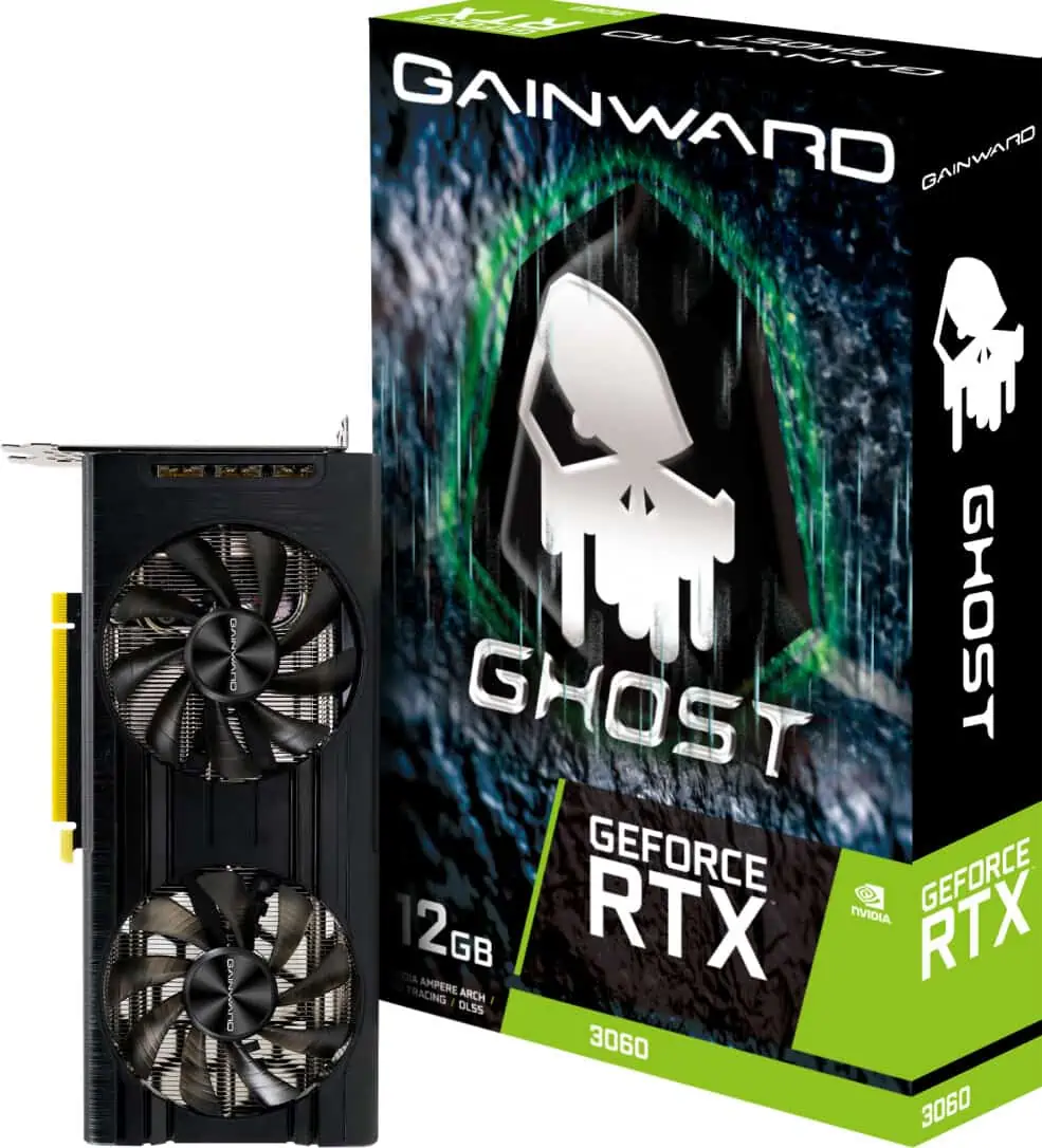 Gainward GeForce RTX 3060 GHOST (12 GB DDR) für 455,99 € inkl. Versand statt 573,90 €