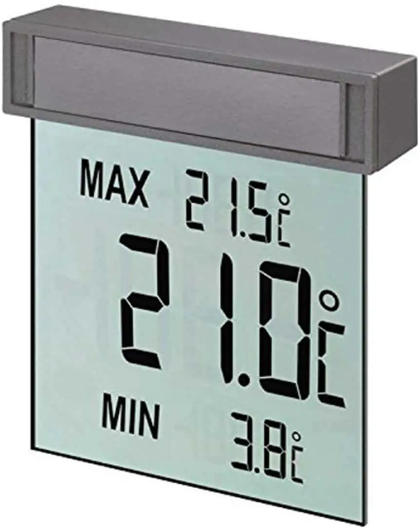 TFA Dostmann Vision digitales Fensterthermometer für 11,99 € [Prime] statt 16,19 €
