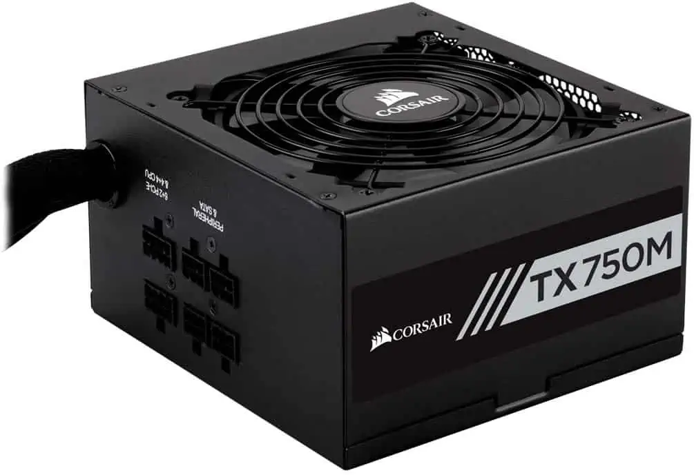 Corsair TX750M PC-Netzteil (Teil-Modulares Kabelmanagement, 80 Plus Gold, 750 Watt, EU) für 71,90 € inkl. Versand statt 89,90 €