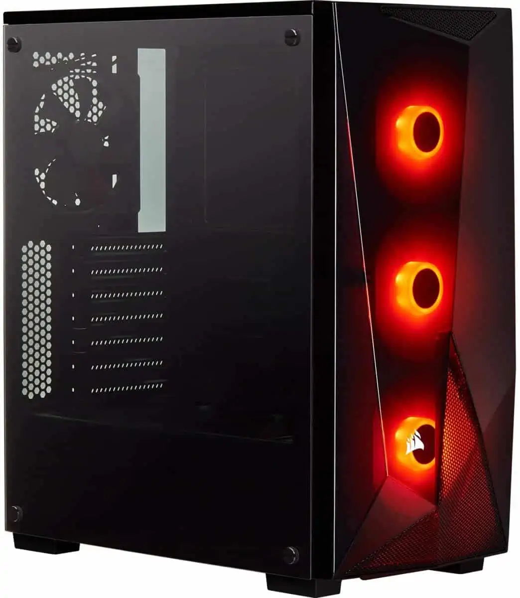 Corsair Spec-Delta Carbide Series RGB Mid-Tower ATX Gaming Gehäuse (mit gehärtetem Glas) in schwarz für 68,66 € inkl. Versand statt 84,74 €