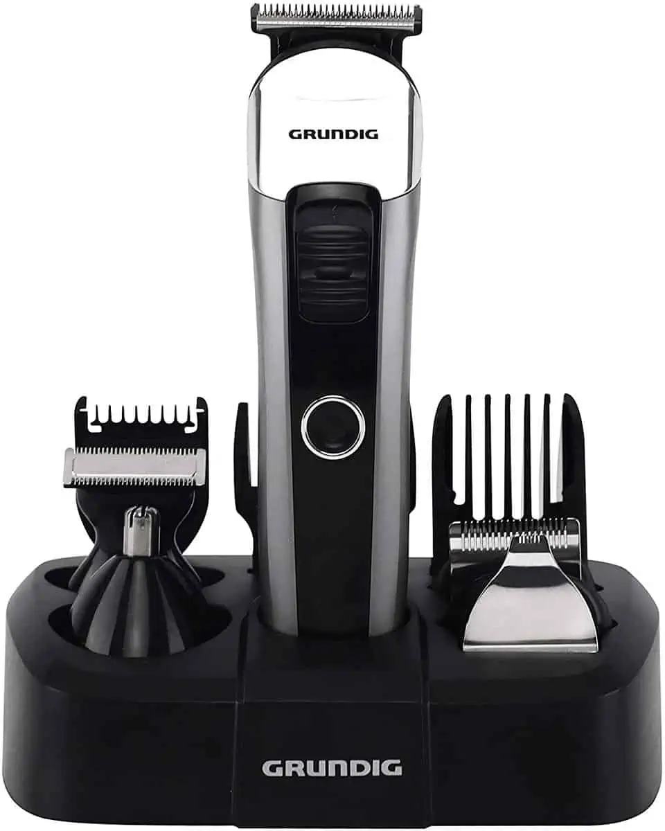 GRUNDIG MGK 6841 Multihaarschneide-Set mit Ladestation + 8 Aufsätze für 16,77 € [Prime] statt 28,98 €