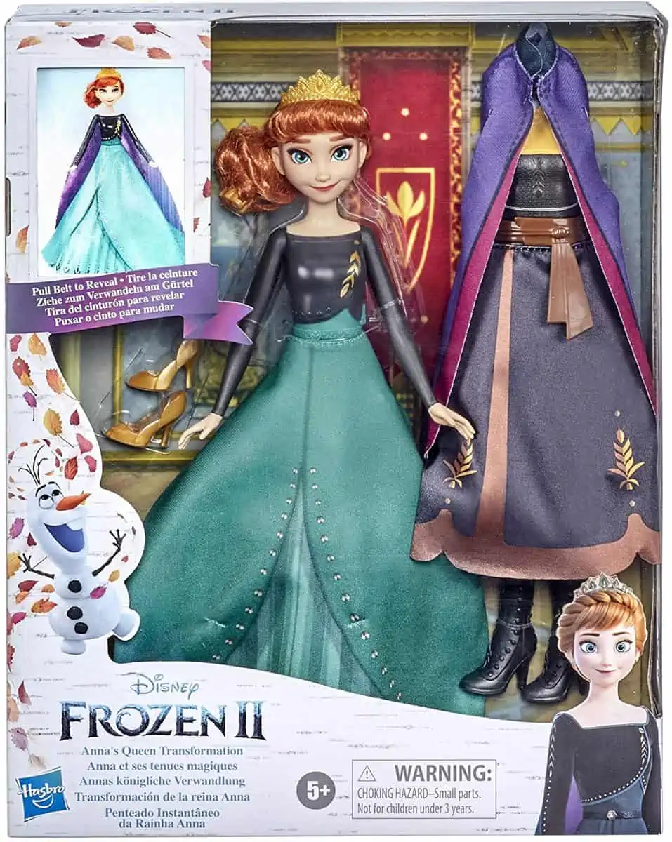 Disneys Die Eiskönigin 2 – Annas königliche Verwandlung Modepuppe mit 2 Outfits und 2 Frisuren für 9,15 € [Prime] statt 29,95 €