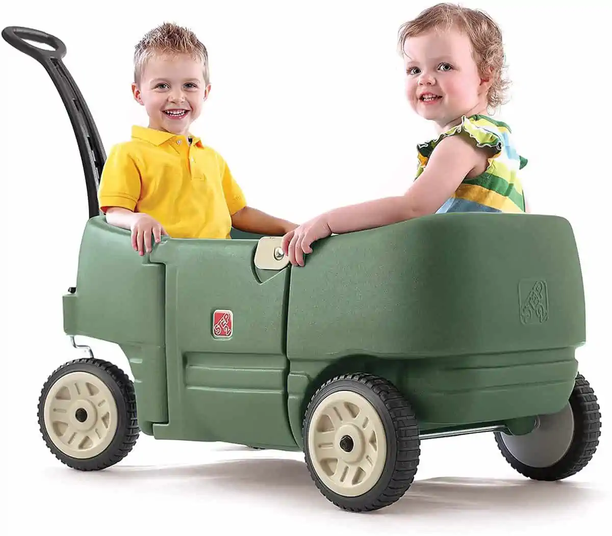 Kinderbollerwagen Step2 Wagon for Two Plus in grün für 116,00 € inkl. Versand statt 159,90 €