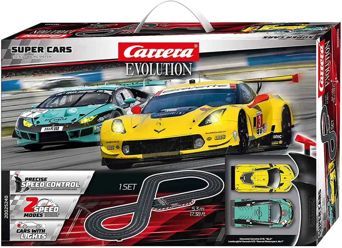 Carrera Evolution – Fahrzeug-Set „Super Cars“ für 85,99 € inkl. Versand statt 116,00 €