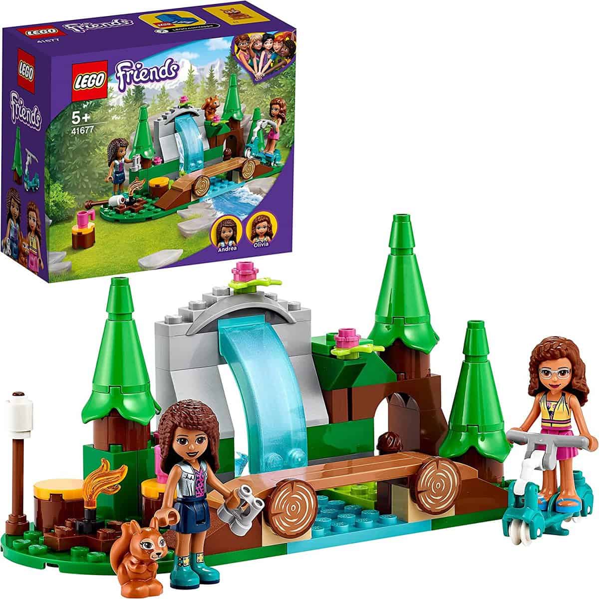 Lego 41677 Lego Friends Wasserfall Im Wald