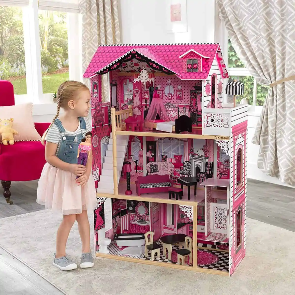 KidKraft 65093 Amelia Puppenhaus für 109,99 € inkl. Prime-Versand (statt 161,94 €)
