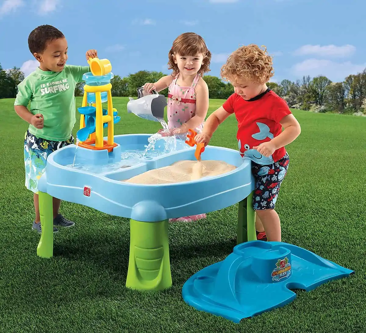 Step2 Splash & Scoop Bay – Sand- und Wassertisch (82x73x16 cm) für 66,29 € inkl. Versand statt 89,99 €